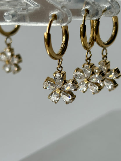 Petal Drop Earrings